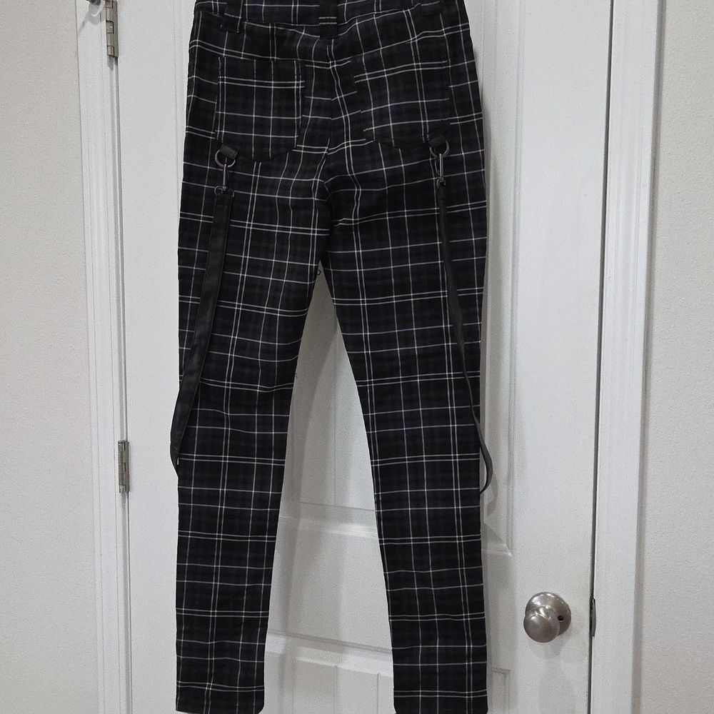 Killstar Dead Resistance Plaid Trousers, Ask Tartan NWT, Large - Picture 9 of 12